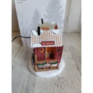 Dept 56 6003180 Lit‎ village Outhouse accessory Xmas